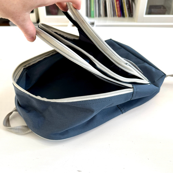 Thomas the Tank Engine Kids Mini Backpack Toddler School Bag Blue Grey - Picture 5 of 6